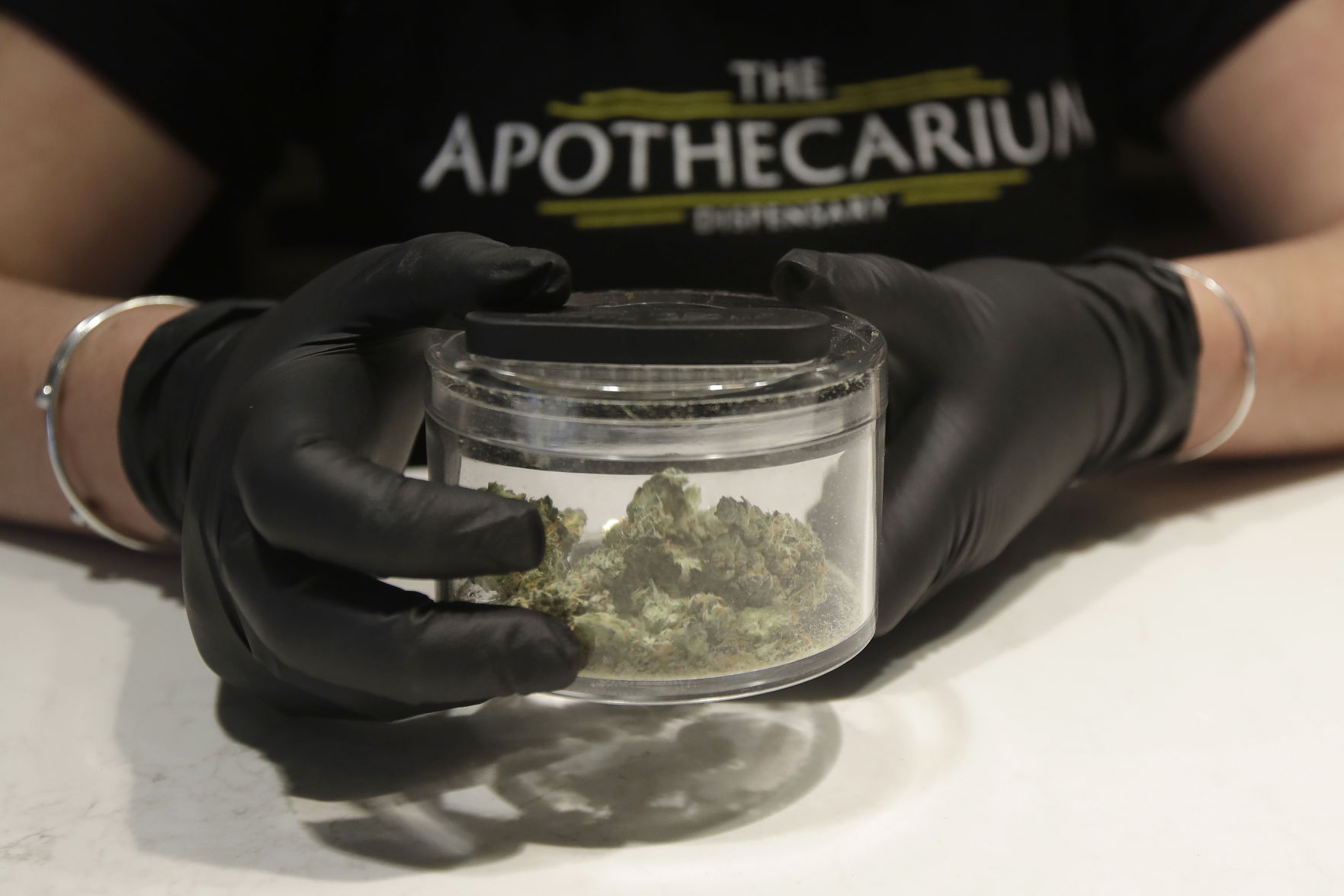 Virus Outbreak California Marijuana